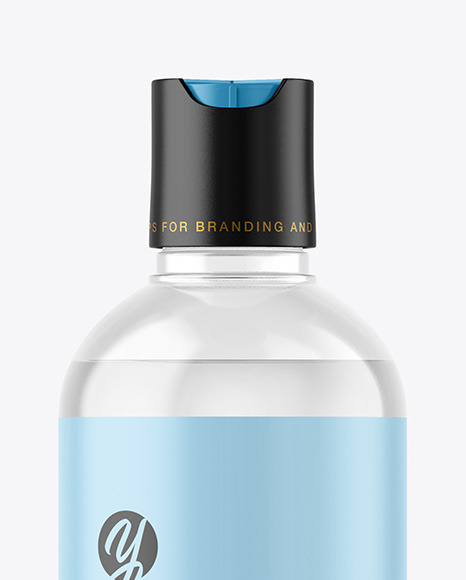 Clear Cosmetic Bottle Mockup PSD #6