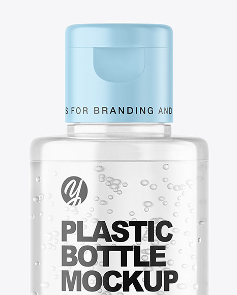 Clear Cosmetic Bottle Mockup PSD #2