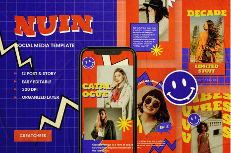 Nuin - Retro Instagram Stories &amp; Post