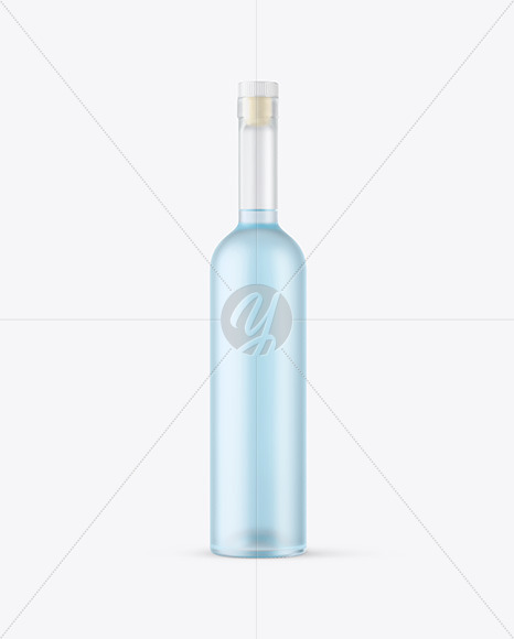 Download Frosted Glass Gin Bottle Mockup Free Mockups