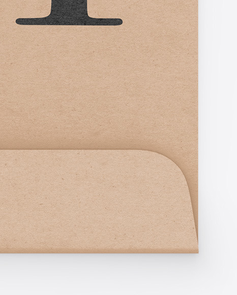 Kraft Paper Envelope With String Mockup PSD #4