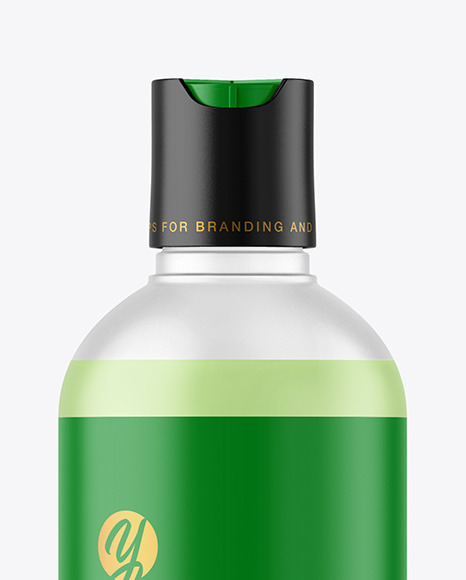 Frosted Cosmetic Bottle Mockup PSD #6