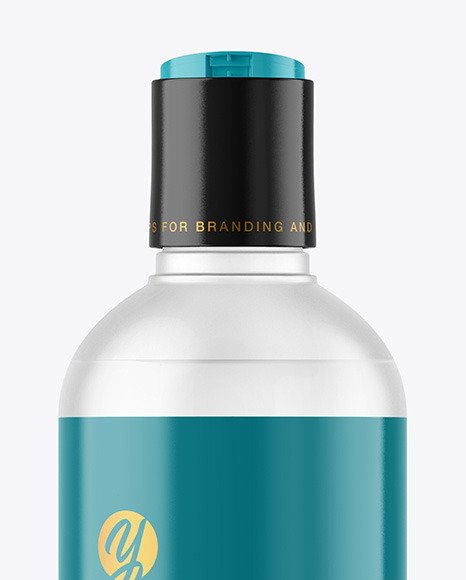 Frosted Cosmetic Bottle Mockup PSD #1