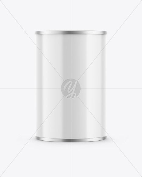 Download Tin Can w/ Glossy Finish Mockup Free Mockups