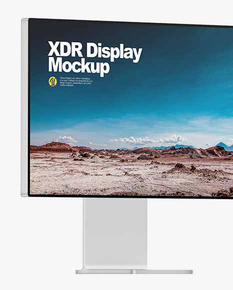 Three XDR Displays Mockup PSD #6
