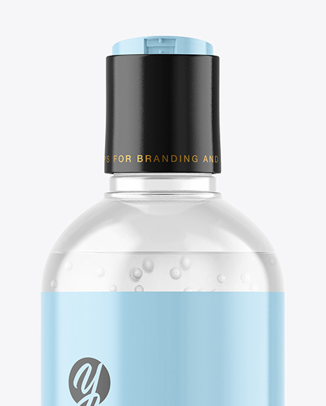 Clear Cosmetic Bottle Mockup PSD #1