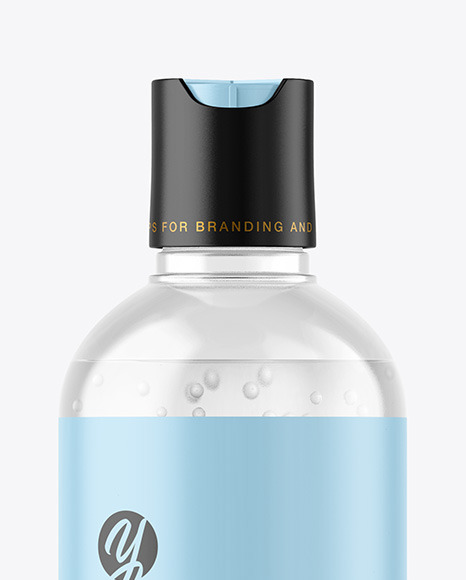Clear Cosmetic Bottle Mockup PSD #6