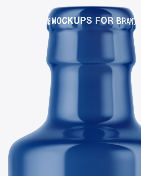 Download Glossy Ceramic Bottle Mockup In Bottle Mockups On Yellow Images Object Mockups