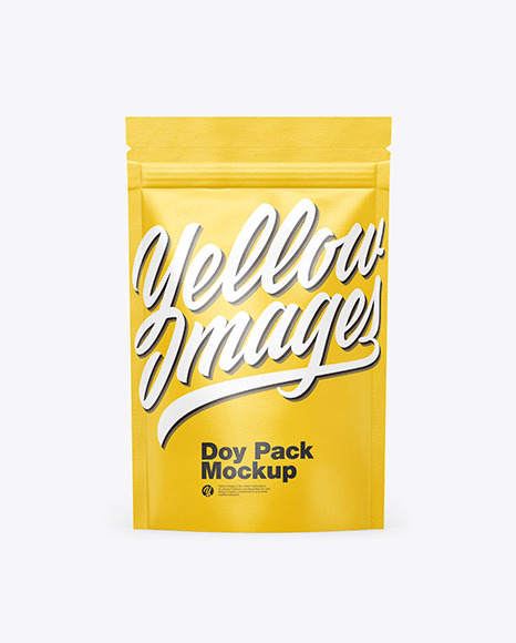 Textured Stand Up Pouch Mockup PSD #6