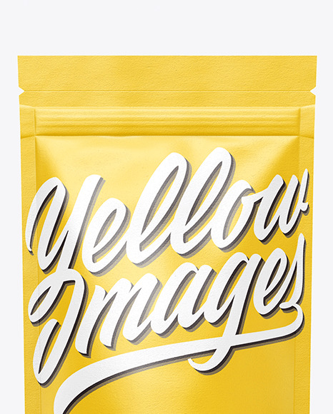 Textured Stand Up Pouch Mockup PSD #7