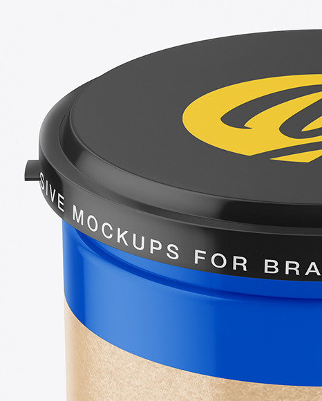 Glossy Jar Mockup PSD #7