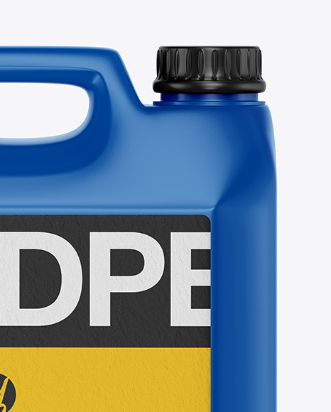 Plastic Jerrycan Mockup PSD #2
