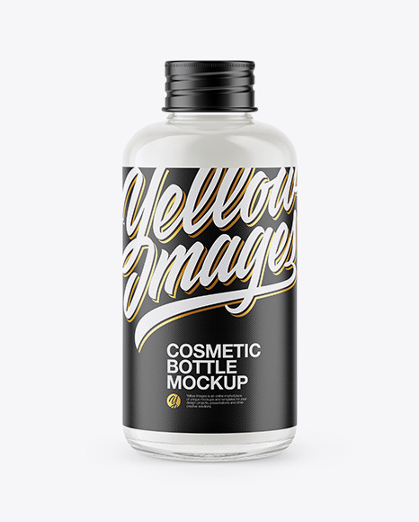 100ml  Clear Glass Сosmetic Bottle