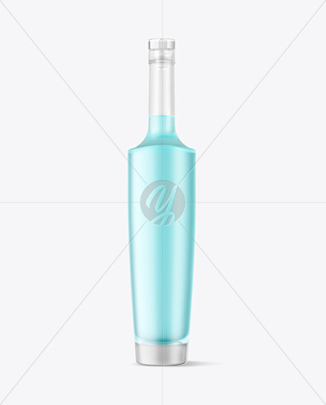 Download Frosted Glass Gin Bottle Mockup Free Mockups