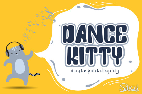Dance Kitty Font