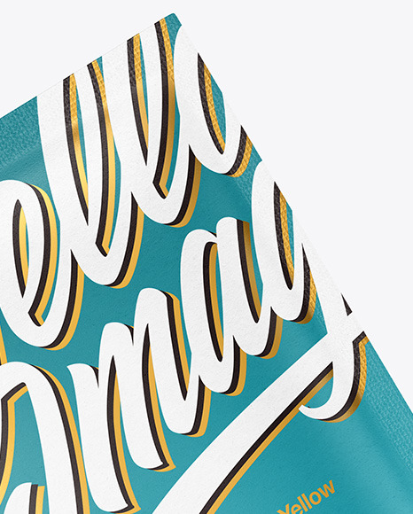 Paper Sachet Mockup PSD #1