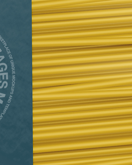Box with Spaghetti Mockup PSD #2