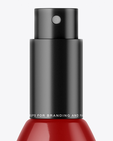 Glossy Cosmetic Bottle Mockup PSD #7
