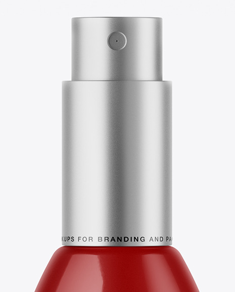 Glossy Cosmetic Bottle Mockup PSD #5