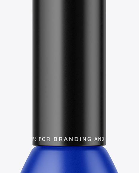 Matte Cosmetic Bottle Mockup PSD #1