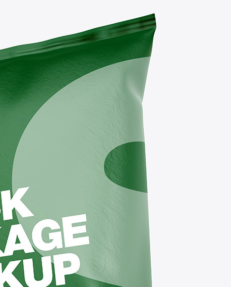 Paper Snack Package Mockup PSD #6
