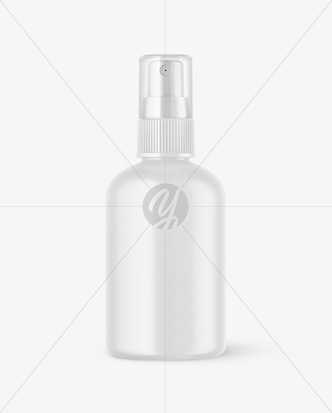 Download Matte Spray Bottle Mockup Free Mockups