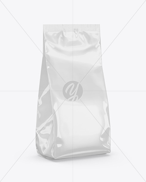 Download Fibc Big Bag Mockup Front View In Bag Sack Mockups On Yellow Images Object Mockups