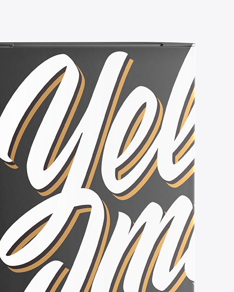 Glossy Bottle with Box Mockup PSD #7