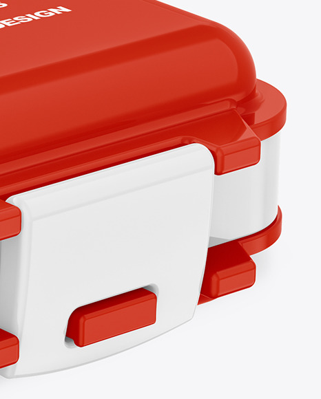 Glossy Pill Case Mockup PSD #2