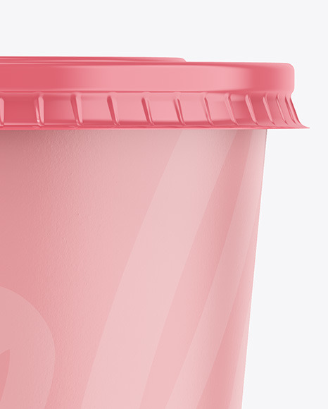 Paper Soda Cup Mockup PSD #6
