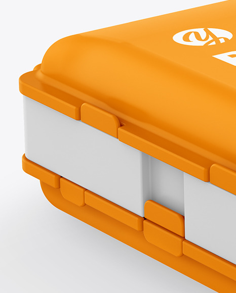 Matte Pill Case Mockup PSD #1