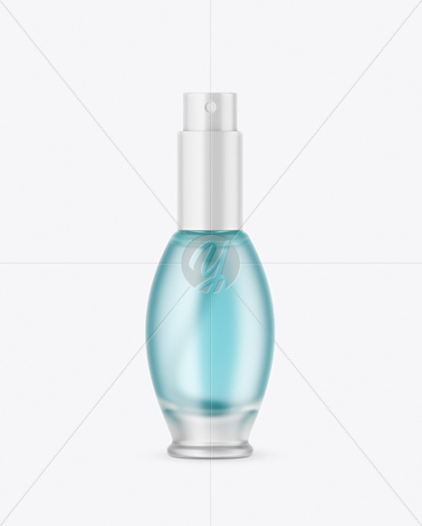 Download Frosted Glass Cosmetic Bottle Mockup Free Mockups