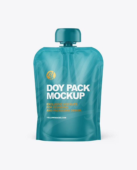 Matte Doy Pack Mockup PSD #3