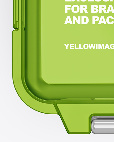 Metallic Pill Case Mockup PSD #2
