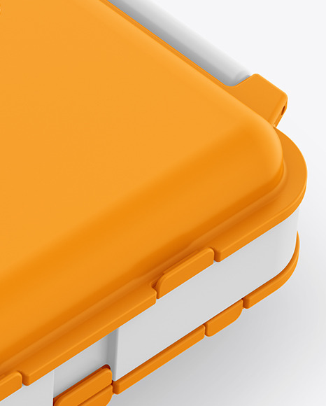 Matte Pill Case Mockup PSD #1