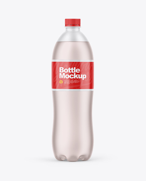 Matte Plastic Bottle Mockup PSD #1