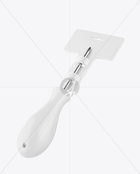 Download Screwdriver Mockup - Half Side View Free Mockups