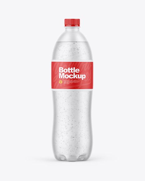 Matte Plastic Bottle Mockup