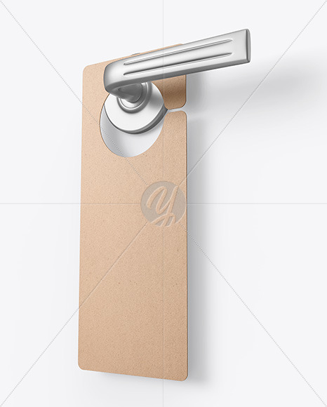 Download Kraft Door Hanger Mockup Free Mockups Download Kraft Door Hanger Mockup Free Mockups