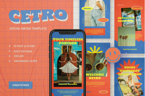 Cetro - Retro Instagram Stories &amp; Post