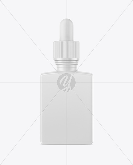 Matte Dropper Bottle Mockup PSD #3