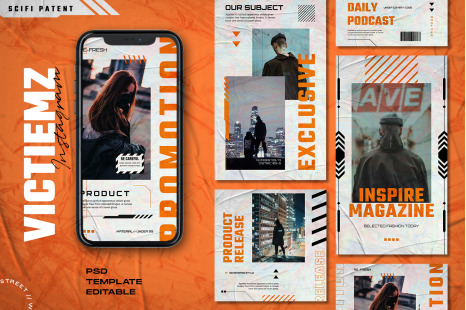 Victiemz - Instagram Stories &amp; Post Template