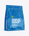 Matte Food Bag Mockup