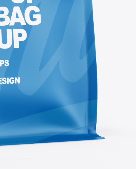 Matte Food Bag Mockup