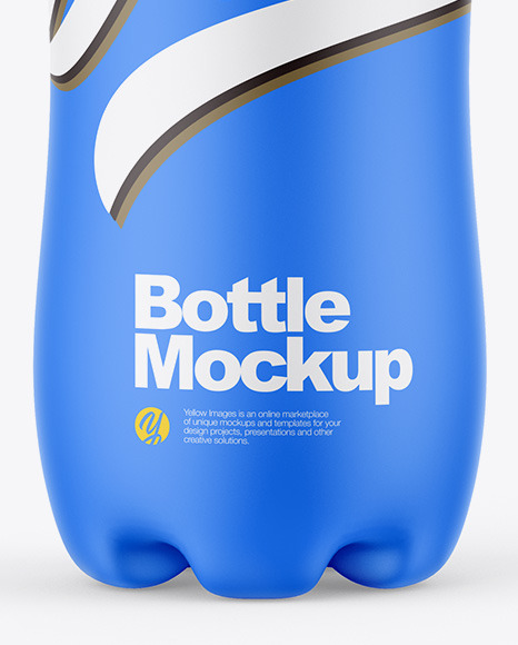 Matte Bottle Mockup PSD #6