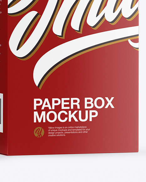 Glossy Plastic Jar with Box Mockup PSD #6