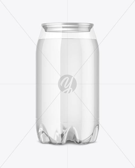 Clear PET Water Can Mockup PSD #3