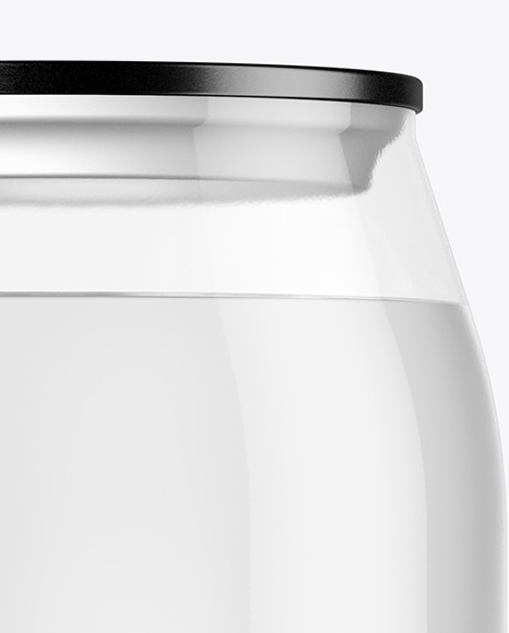 Clear PET Water Can Mockup PSD #2