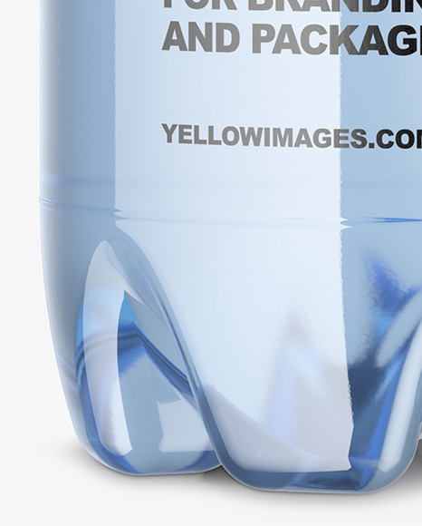 Free Blue Pet Water Can Mockup Free