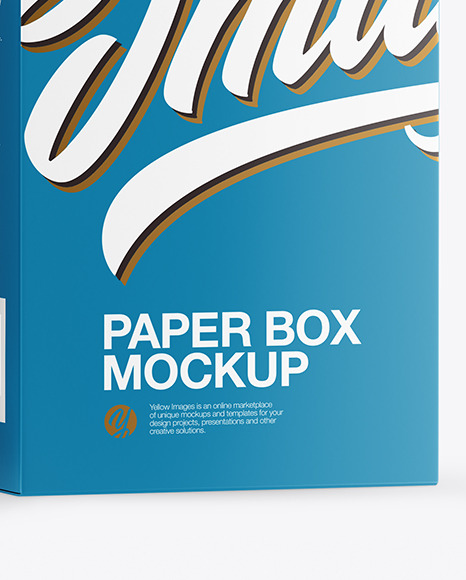 Matte Plastic Jar with Box Mockup PSD #7